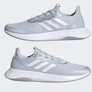 Adidas QT Racer x Sport Athletic Sneakers Halo Blue + Silver